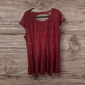 NWT-American Rag Burgundy Dress Size 3X
